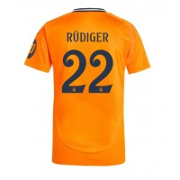 Camisa de time de futebol Real Madrid Antonio Rudiger #22 Replicas 2º Equipamento 2024-25 Manga Curta